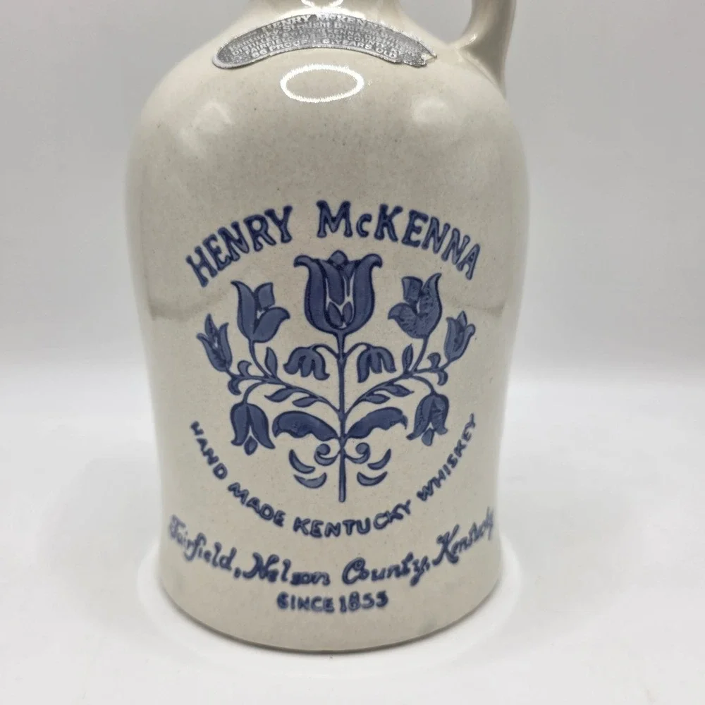 Henry‎ McKenna Hand Made Kentucky Stoneware Jug 4/5 Quart